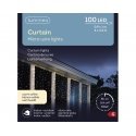 Lumineo Micro LED curtain light set for outdoor use, 90 x 100 cm