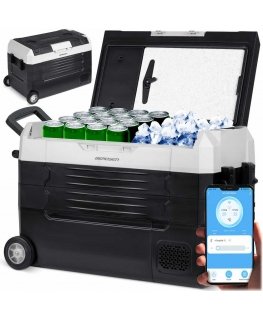 Icemax 400 Berdsen 40 litran matka kompressori jääkaappi - musta ja harmaa