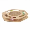 HapPet scratching pad with balls 33×33×4.5cm