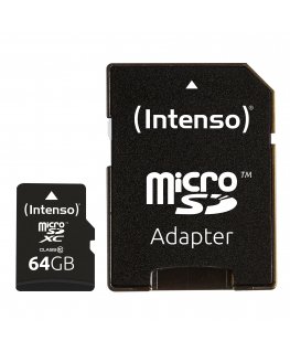 Intenso 64GB MicroSDHC MicroSDXC Class 10