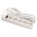 Power Plant Llc Extension Cord 7m, 5 Outlets, with Switch