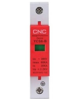 CNC AC Surge Protector, 1P, Class B, 30-60 kA, 385VAC