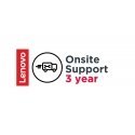 Lenovo 3 Year Onsite Support (Add-On) 1 licenc. 3 metai