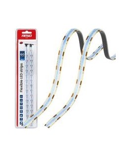 Led ribad auto jaoks sinine 2x30cm 12v amio-04571