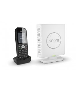 Snom M430 DECT-puhelin Soittajan tunnistus musta, Valkoinen