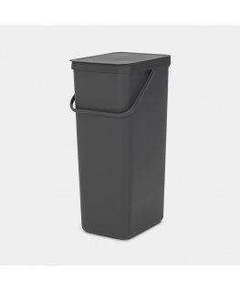Brabantia SORT & GO RECYCLE BIN 40 L Rectangular Grey