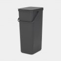 Brabantia SORT & GO RECYCLE BIN 40 L Прямоугольный Серый