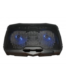 Conceptronic THANA07B laptop cooling pad 43.2 cm (17") Black