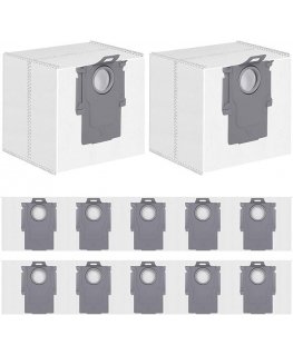 Чистящее средство для пылесосов ROBOROCK Одноразовые мешки для пыли 12 штук Белый Для H5 8.04.0032