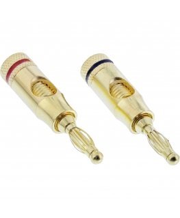 InLine 99112X vadu savienotājs Zelts