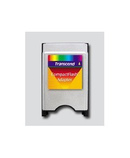 Transcend CompactFlash Adapter кардридер Серебристый