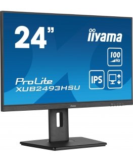 iiyama XUB2493HSU-B7 kompiuterio monitorius 60,5 cm (23.8") 1920 x 1080 pikseliai „Full HD“ LED Juoda
