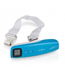 Nedis SCLU112BU bagažo svarstyklės 50 kg Elektroninis