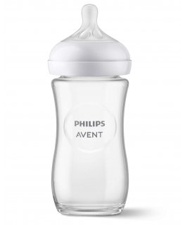 Philips AVENT Natural Response SCY933/01 Stikla zīdaiņu pudelīte