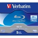 Verbatim 43715 neįrašytas „Blu-Ray“ diskas BD-R 25 GB 5 vnt Verbatim 43715 neįrašytas „Blu-Ray“ diskas BD-R 25 GB 5 vnt