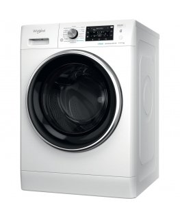 Whirlpool FFWDD1176258B washer dryer Freestanding Top-load White E