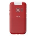Doro Leva L21 7.11 cm (2.8") 132 g Red, White Feature phone