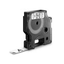 DYMO D1 Durable - Black on White - 12mm markeerimisteip Must valgel taustal DYMO D1 Durable - Black on White - 12mm markeerimisteip Must valgel taustal