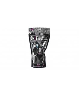 Muc-Off 3x Premium Brush Kit Puhdistustyökalu