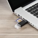 Hama Basic karšu lasītājs USB 2.0/Micro-USB Melns