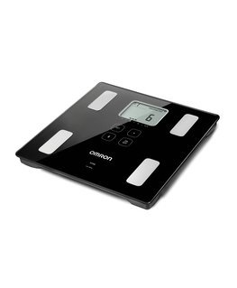 Omron VIVA Square Black Electronic personal scale