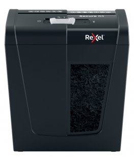 Rexel Secure S5 dokumentų naikiklis Smulkinimas juostelėmis 70 dB Juoda