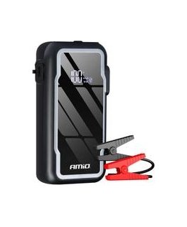 3in1 portatīvais uzsācējs ar LED lukturīti 12V 12Ah 1600A amio-04678