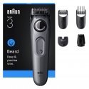 Braun BeardTrimmer 3 BT3560 beard trimmer Battery 40 2 cm Black, Grey