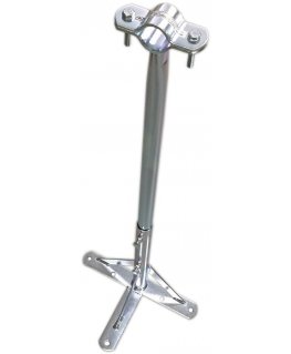 Finnsat sähkösinkitty teleskooppikiinnike, 760 mm - 1000 mm