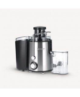 Severin ES 3566 juice maker Centrifugal juicer 400 W Black, Stainless steel