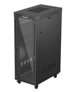 Lanberg FF01-6032-12BL rack cabinet 32U Floor mounted rack Black
