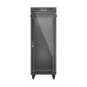 Lanberg FF01-6032-12BL rack cabinet 32U Floor mounted rack Black