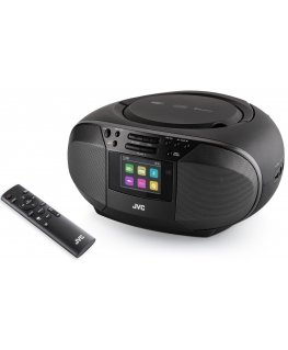 JVC RD-E664B-DAB, juodas