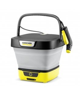 Kärcher OC 3 FOLDABLE pressure washer Compact Battery 120 l/h Black, White, Yellow