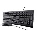 Trust Primo keyboard Mouse included Universal USB QWERTY US English Black Trust Primo keyboard Mouse included Universal USB QWERTY US English Black