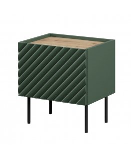 Cama ONDA bedside table 2 pcs. 50x40xH54 green