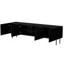 Cama LUCCA 4D TV cabinet 200x40x59 black Cama LUCCA 4D TV cabinet 200x40x59 black