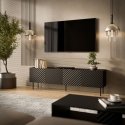Cama LUCCA 4D TV cabinet 200x40x59 black Cama LUCCA 4D TV cabinet 200x40x59 black