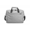 NATEC Mustela 39.6 cm (15.6") Messenger case Grey