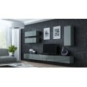 Cama Cabinet VIGO "90" full 90/35/32 grey/grey gloss