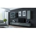 Cama Cabinet VIGO "90" full 90/35/32 grey/grey gloss