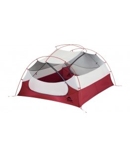 MSR Mutha Hubba NX 3 persona(s) Pelēks, Sarkans Grupas telts