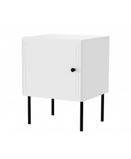 Cama Bedside table 2 pcs PALAZZO BIS 45x39xH59 white matt