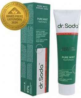 Soda | Toothpaste "Pure Mint", 100 ml | dr