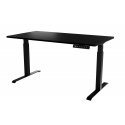 Cama Desk with electric height adjustment MOON LONG 150x80x72-120 black