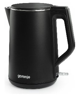 Gorenje K15DWBK elektriskās tējkanna 1,5 L 2200 W Melns