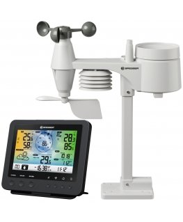Bresser Optics 7002580 digitāla laika apstākļu noteikšanas stacija Melns AC Wi-Fi