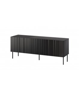 Cama RTV cabinet ISLA 150.5x40x60 black matt