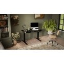 Cama Desk with electric height adjustment MOON 121x67x72-120 black