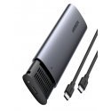Ugreen 10902 saugojimo diskų korpusas SSD korpusas Pilka M.2